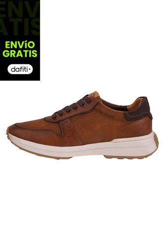 Zapatos Casuales Tipo Oxford Para Hombre Cogñac Hunters Bay 199609 Payless Hunters Bay