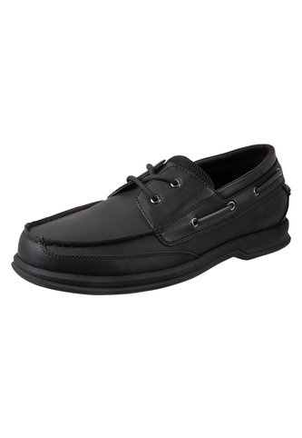 Zapatos Schooner Para Hombres Negro Hunters Bay 193163 Payless Hunters Bay