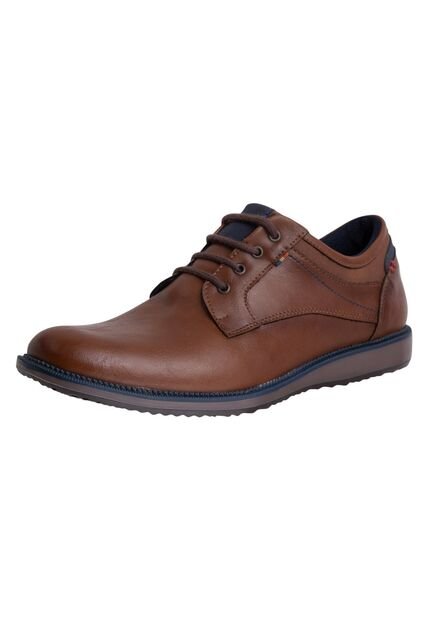 Zapatos Casuales Tipo Oxford Para Hombre Bronceado Hunters Bay 198325 Payless