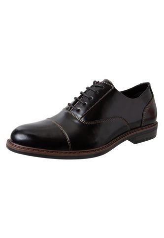 Zapatos De Vestir Tipo Oxford Para Hombre Negro Hunters Bay 196750 Payless Hunters Bay