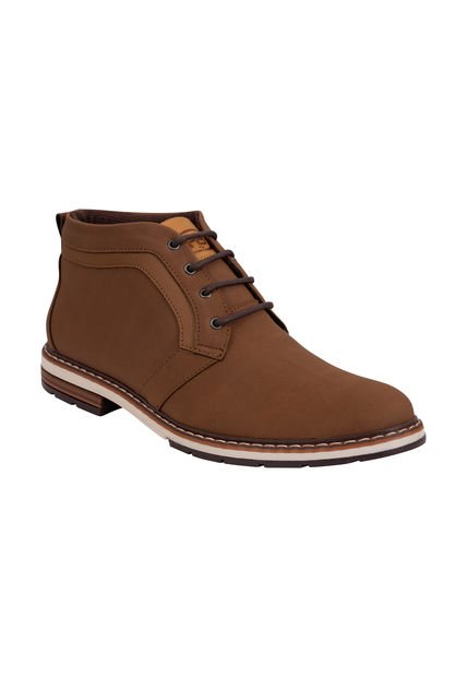 Botines Casuales Para Hombre Café Medio Hunters Bay 199600