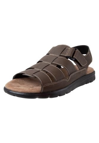 Sandalias Gobi De Pescador Para Hombres Café Medio Hunters Bay 193169 Payless Hunters Bay