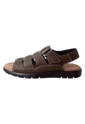 Sandalias Gobi De Pescador Para Hombres Café Medio Hunters Bay 193169 Payless