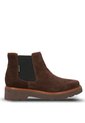 Botín Cuero Bonnie Café Para Mujer Hush Puppies Hush Puppies de Hush Puppies