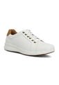 Tenis Cuero Mujer Spinal Laceup Blanco Hush Puppies Hush Puppies de Hush Puppies