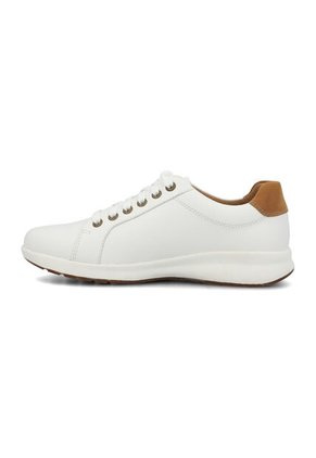 Tenis Cuero Mujer Spinal Laceup Blanco Hush Puppies Hush Puppies
