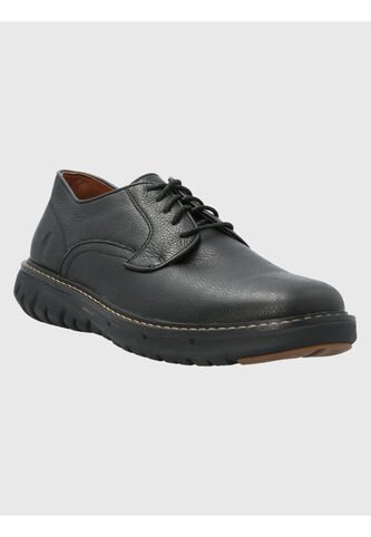 Zapato Casual En Cuero Smart Oxford Negro Hush Puppies Hush Puppies Hush Puppies
