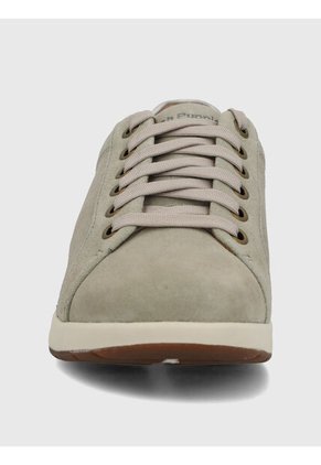 Tenis Cuero Mujer Spinal Laceup Gris Hush Puppies Hush Puppies