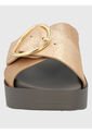 Sandalia Para Mujer Gise Dorada Hush Puppies Hush Puppies de Hush Puppies