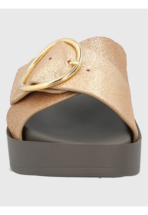 Sandalia Para Mujer Gise Dorada Hush Puppies Hush Puppies