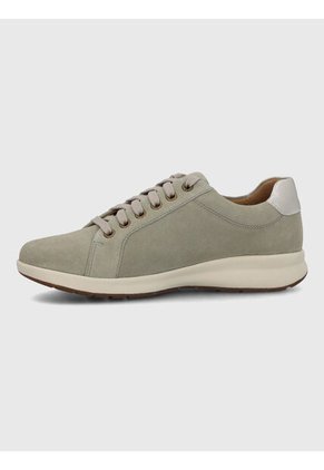 Tenis Cuero Mujer Spinal Laceup Gris Hush Puppies Hush Puppies