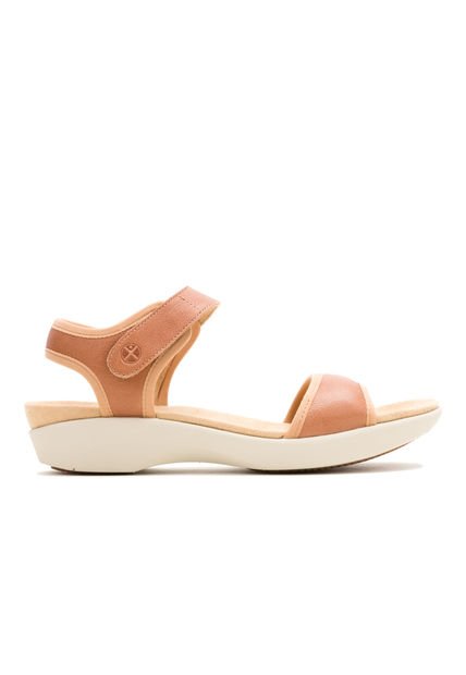 Sandalia Mujer HUSH PUPPIES DORRI QTR STRAP Tan Hush Puppies