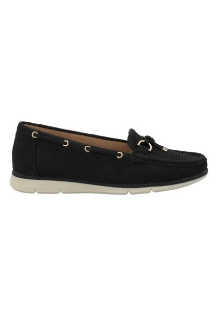 Mocasín Maranta Negro Para Mujer Hush Puppies Hush Puppies