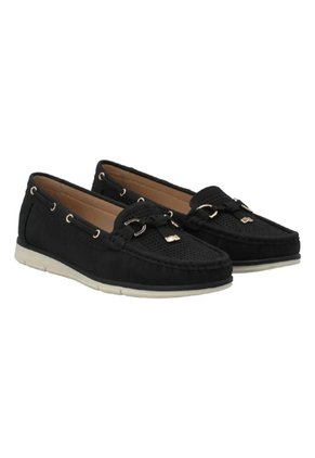 Mocasín Maranta Negro Para Mujer Hush Puppies Hush Puppies