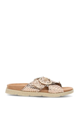 Sandalia Livan Dorada Para Mujer Hush Puppies Hush Puppies Hush Puppies