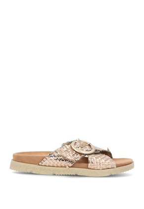 Sandalia Livan Dorada Para Mujer Hush Puppies Hush Puppies