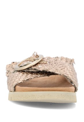 Sandalia Livan Dorada Para Mujer Hush Puppies Hush Puppies