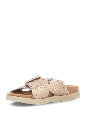 Sandalia Livan Dorada Para Mujer Hush Puppies Hush Puppies