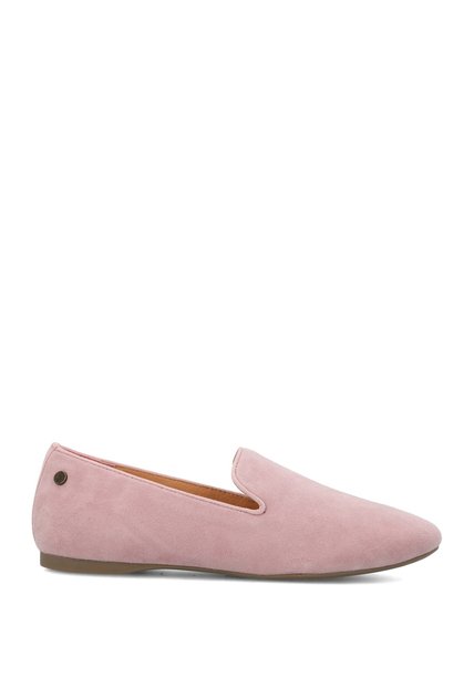 Mocasín Cuero Oda Rosa Para Mujer Hush Puppies Hush Puppies