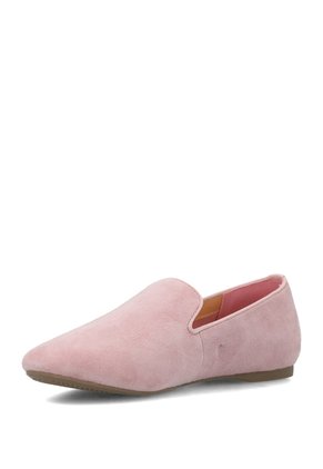 Mocasín Cuero Oda Rosa Para Mujer Hush Puppies Hush Puppies