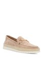 Mocasín Cuero Hemies Taupe Para Mujer Hush Puppies Hush Puppies de Hush Puppies