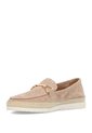 Mocasín Cuero Hemies Taupe Para Mujer Hush Puppies Hush Puppies de Hush Puppies