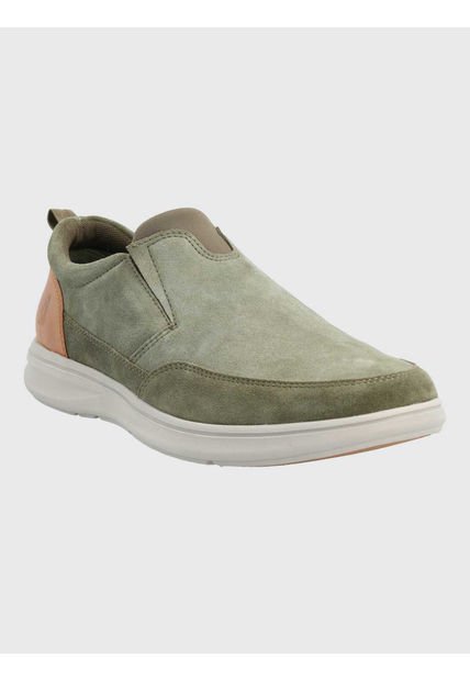 Zapato Casual Hombre Hush Puppies Robson Verde Hush Puppies