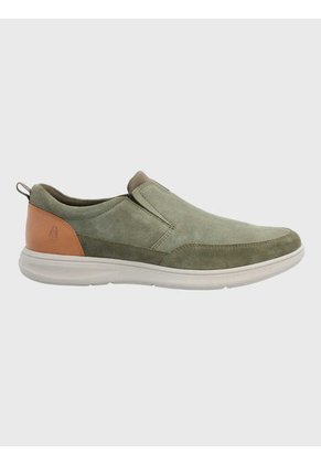 Zapato Casual Hombre Hush Puppies Robson Verde Hush Puppies