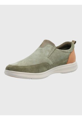 Zapato Casual Hombre Hush Puppies Robson Verde Hush Puppies