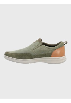 Zapato Casual Hombre Hush Puppies Robson Verde Hush Puppies
