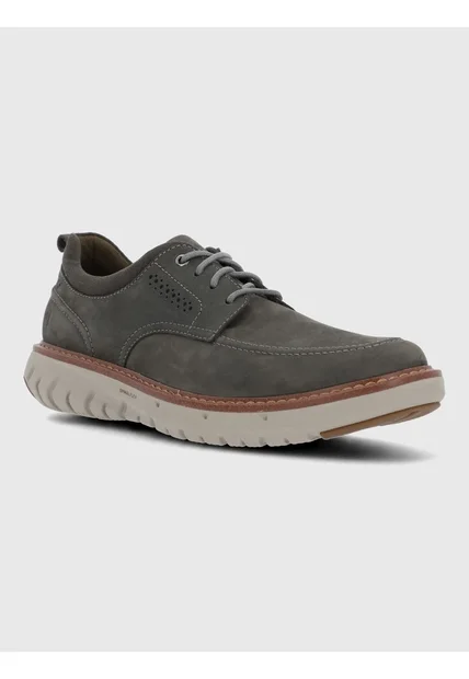 Zapato Casual En Cuero Smart Derby Gunsmoke Hush Puppies Hush Puppies