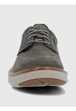 Zapato Casual En Cuero Smart Derby Gunsmoke Hush Puppies Hush Puppies
