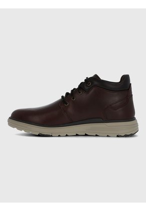 Botin En Cuero Para Hombre William Burgundy Hush Puppies Hush Puppies