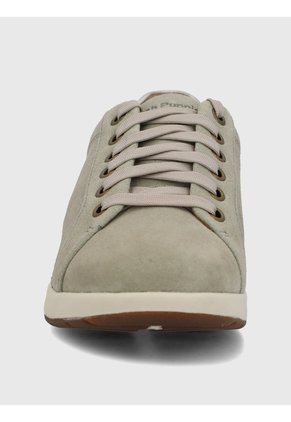 Tenis Cuero Mujer Spinal Laceup Gris Hush Puppies Hush Puppies