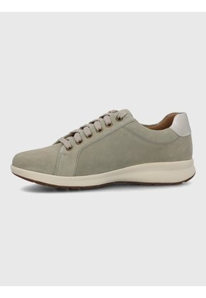 Tenis Cuero Mujer Spinal Laceup Gris Hush Puppies Hush Puppies