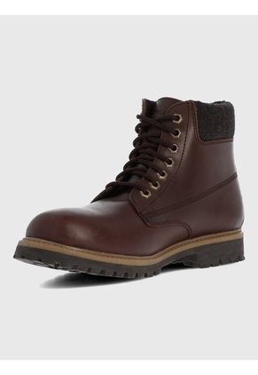 Botín Para Hombre Negam Burgundy Hush Puppies Hush Puppies