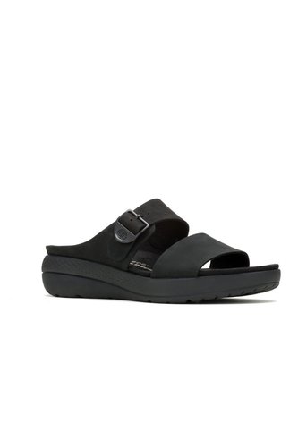 Sandalia Para Mujer Breathe Slide Negra Hush Puppies Hush Puppies Hush Puppies