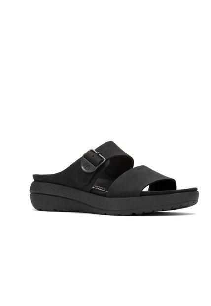 Sandalia Para Mujer Breathe Slide Negra Hush Puppies Hush Puppies