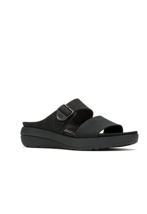 Sandalia Para Mujer Breathe Slide Negra Hush Puppies Hush Puppies