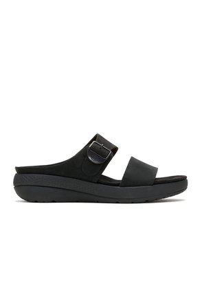 Sandalia Para Mujer Breathe Slide Negra Hush Puppies Hush Puppies