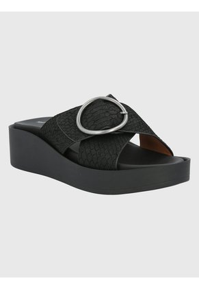 Sandalia Mujer Hush Puppies Gise Negro Hush Puppies
