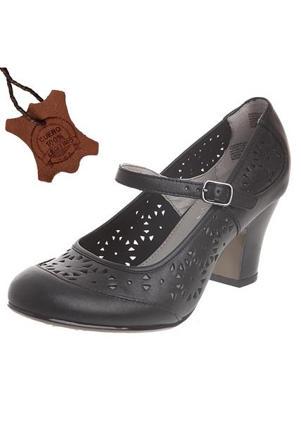 Zapatos Hush Puppies Mary Jane Negros