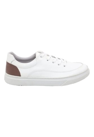 Tenis Cuero Turin Blanco Para Hombre Hush Puppies Hush Puppies Hush Puppies