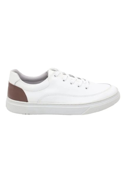 Tenis Cuero Turin Blanco Para Hombre Hush Puppies Hush Puppies
