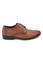 Zapato Vestir Cuero Mesina Caramelo Para Hombre Hush Puppies Hush Puppies de Hush Puppies