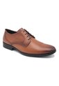 Zapato Vestir Cuero Mesina Caramelo Para Hombre Hush Puppies Hush Puppies de Hush Puppies