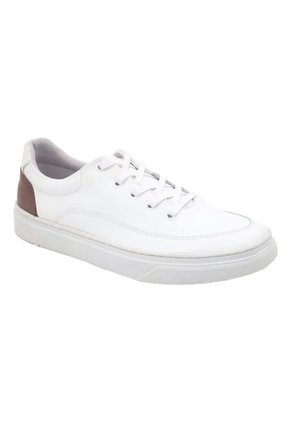 Tenis Cuero Turin Blanco Para Hombre Hush Puppies Hush Puppies