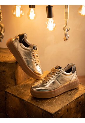 Tenis Mujer HUSH PUPPIES C-3PO-W Dorado Hush Puppies