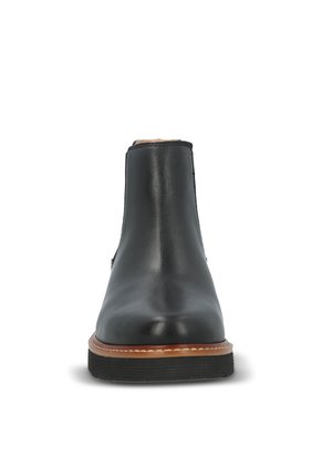 Botín Cuero Bonnie Negro Para Mujer Hush Puppies Hush Puppies