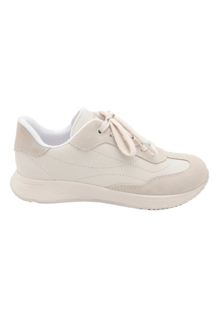 Tenis Cuero Ventura Blanca Para Mujer Hush Puppies Hush Puppies